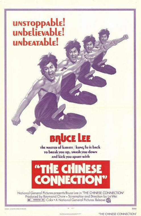 the movie poster: The Chinese Connection (1973)