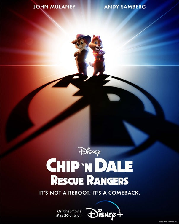 1000 piece jigsaw puzzle for the movie poster: Chip 'n' Dale: Rescue Rangers (2022) ver2