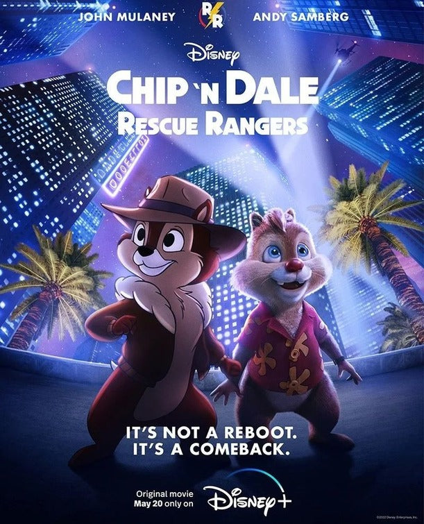 1000 piece jigsaw puzzle for the movie poster: Chip 'n' Dale: Rescue Rangers (2022) ver4
