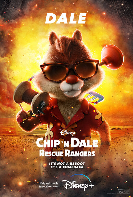 1000 piece jigsaw puzzle for the movie poster: Chip 'n' Dale: Rescue Rangers (2022) ver6