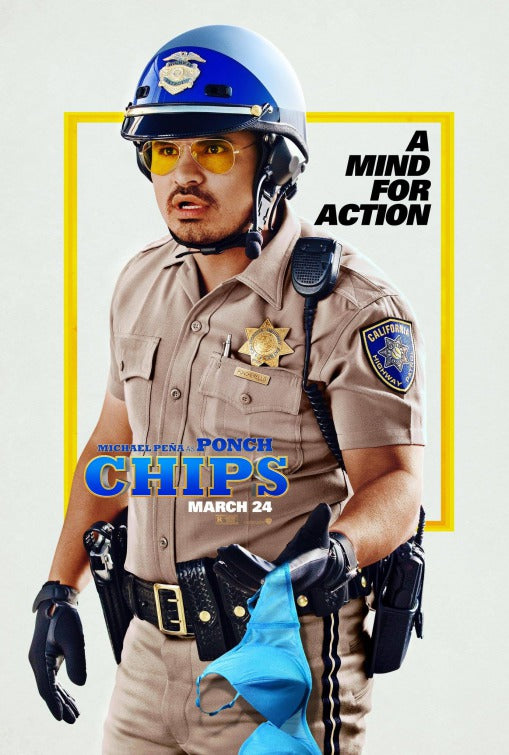 1000 piece jigsaw puzzle for the movie poster: CHiPs (2017) ver2