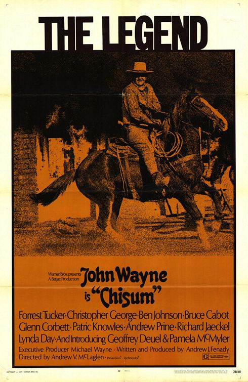 the movie poster: Chisum (1970)