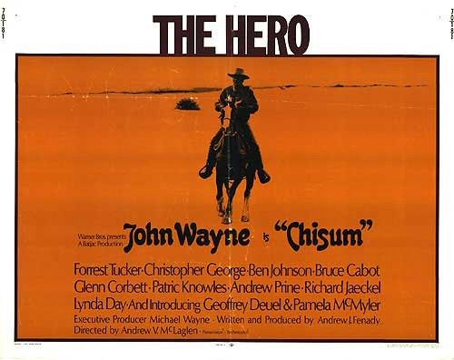 the movie poster: Chisum (1970) ver2