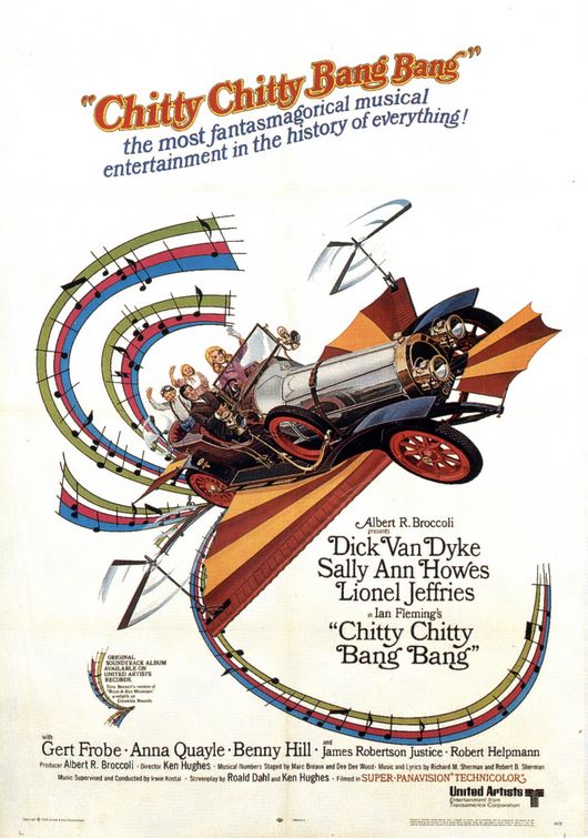 the movie poster: Chitty Chitty Bang Bang (1968)