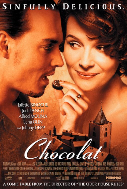 the movie poster: Chocolat (2000)
