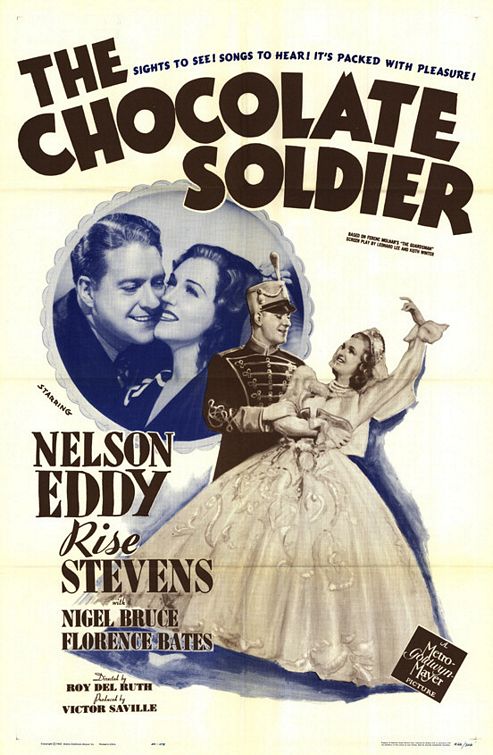 the movie poster: The Chocolate Soldier (1941)