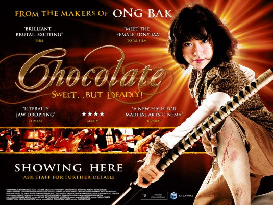 1000 piece jigsaw puzzle for the movie poster: Chocolate (2009) ver2