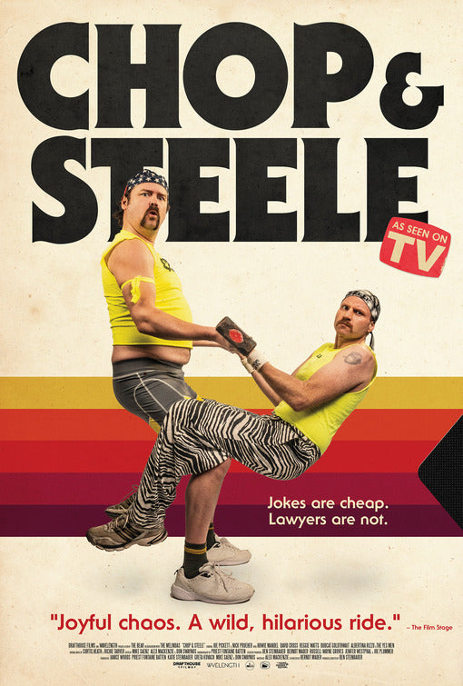 1000 piece jigsaw puzzle for the movie poster: Chop & Steele (2023)