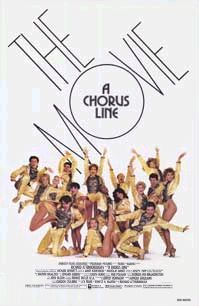 the movie poster: A Chorus Line (1985)