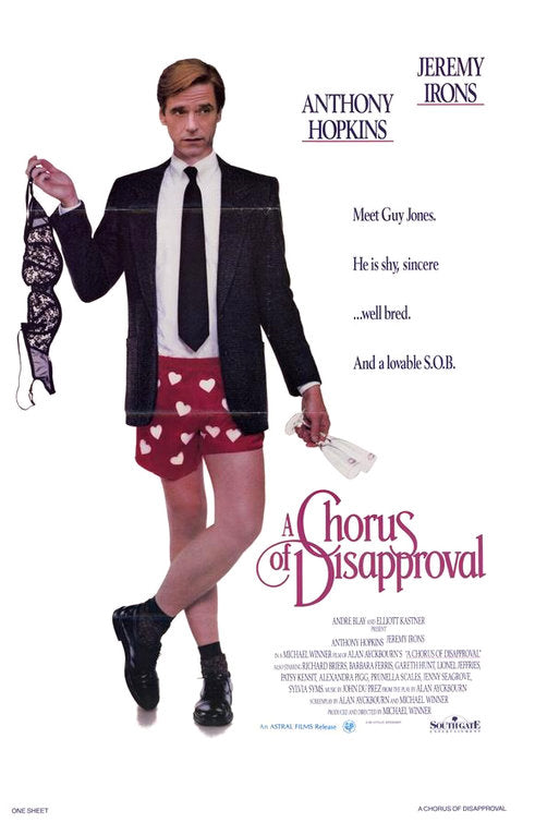 the movie poster: A Chorus of Disapproval (1989)