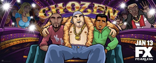 1000 piece jigsaw puzzle for tv poster: Chozen, ver5