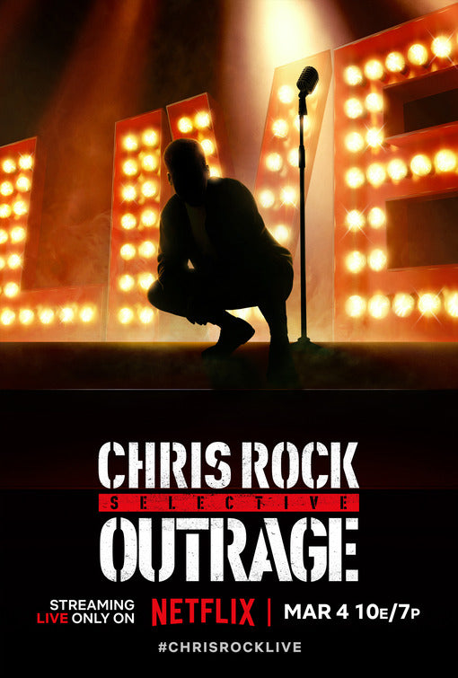 1000 piece jigsaw puzzle for tv poster: Chris Rock: Selective Outrage