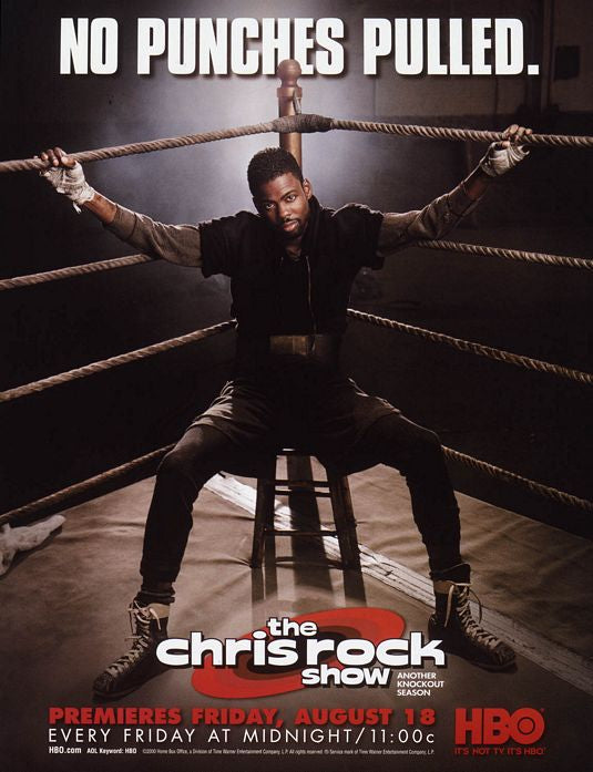 1000 piece jigsaw puzzle for tv poster: The Chris Rock Show