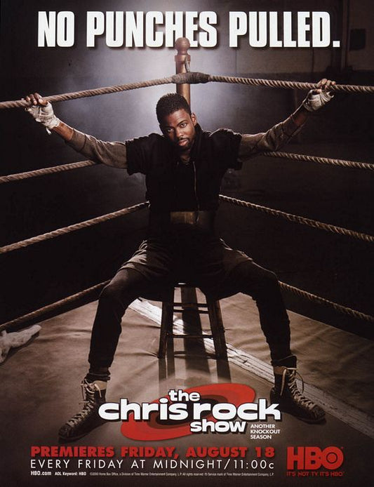 1000 piece jigsaw puzzle for tv poster: The Chris Rock Show
