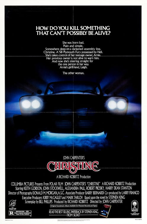 the movie poster: Christine (1983)