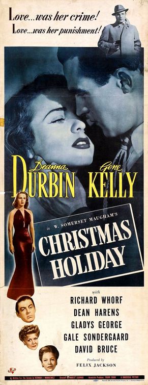 the movie poster: Christmas Holiday (1944) ver2
