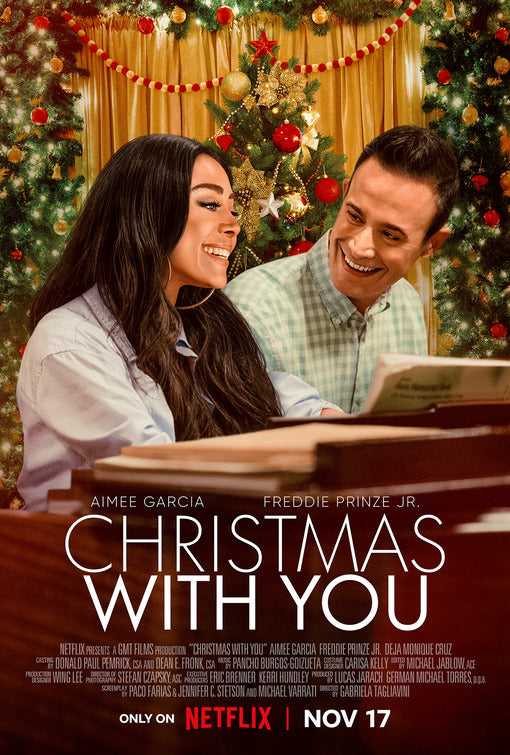 1000 piece jigsaw puzzle for the movie poster: Christmas with You (2022)