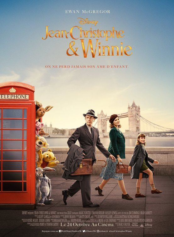 1000 piece jigsaw puzzle for the movie poster: Christopher Robin (2018) ver5