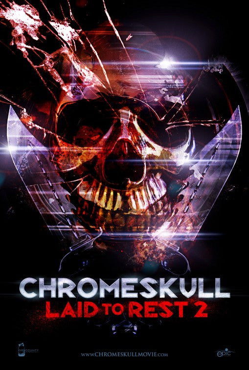 1000 piece jigsaw puzzle for the movie poster: ChromeSkull: Laid to Rest 2 (2011) ver3
