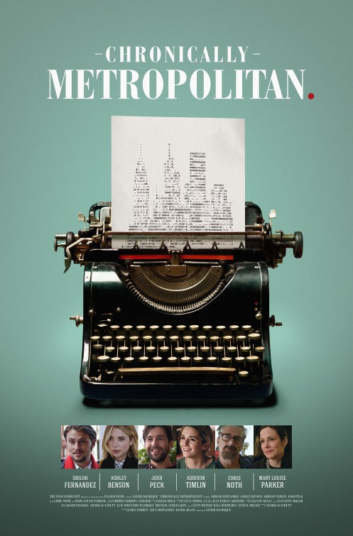 1000 piece jigsaw puzzle for the movie poster: Chronically Metropolitan (2016)
