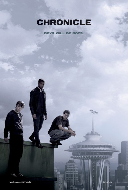 1000 piece jigsaw puzzle for the movie poster: Chronicle (2012) ver5