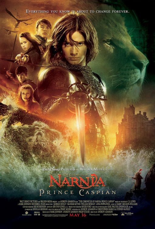 the movie poster: The Chronicles of Narnia: Prince Caspian (2008) ver2