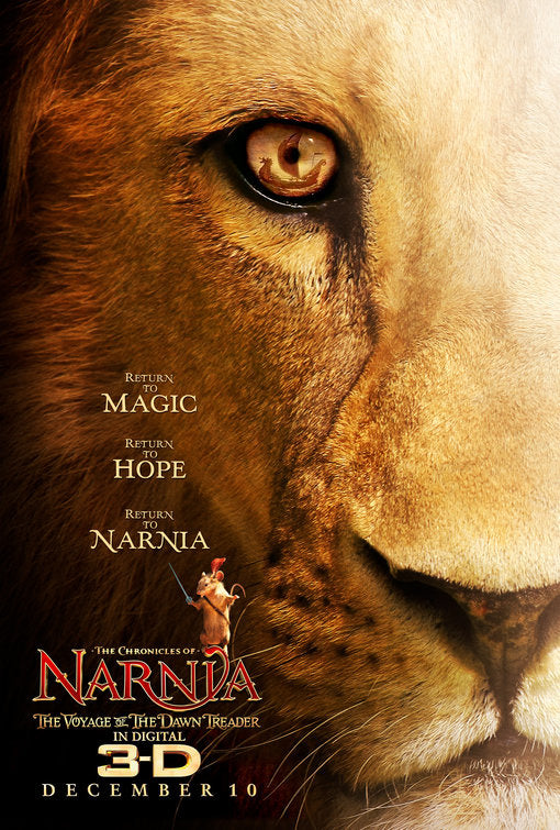 1000 piece jigsaw puzzle for the movie poster: The Chronicles of Narnia: The Voyage of the Dawn Treader (2010)