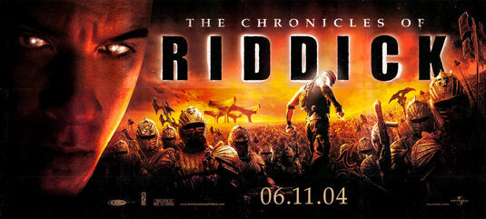 1000 piece jigsaw puzzle for the movie poster: The Chronicles of Riddick (2004) ver5