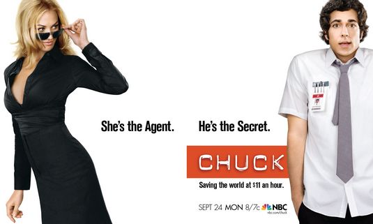 1000 piece jigsaw puzzle for tv poster: Chuck
