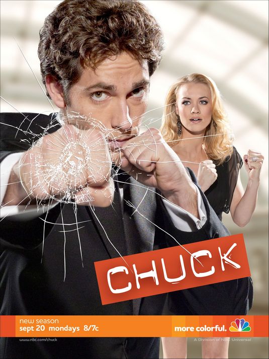 1000 piece jigsaw puzzle for tv poster: Chuck, ver5