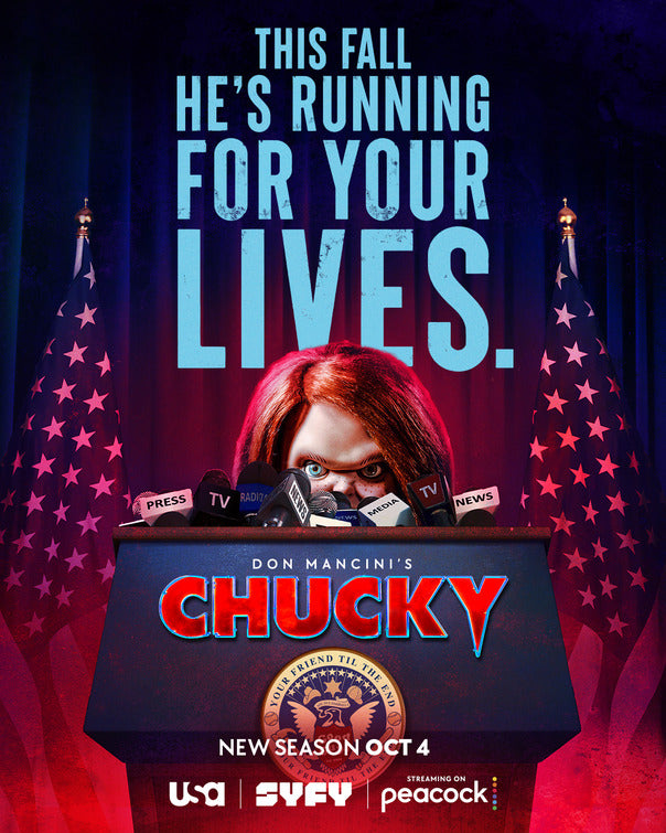 1000 piece jigsaw puzzle for tv poster: Chucky, ver7
