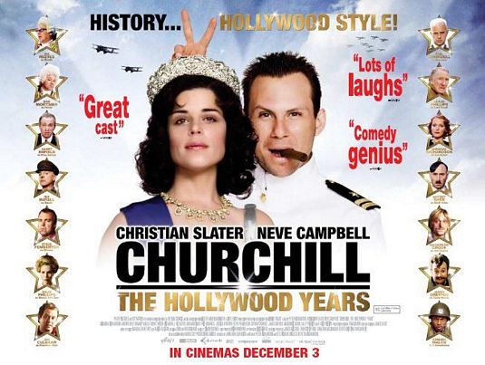 the movie poster: Churchill: The Hollywood Years (2004)