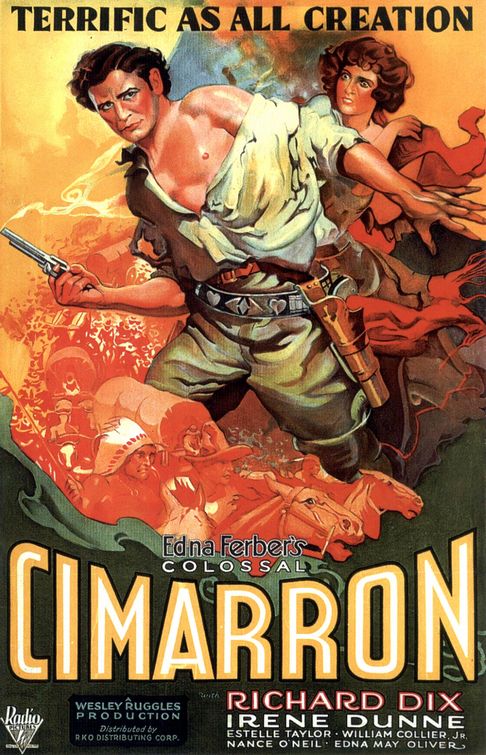the movie poster: Cimarron (1931)