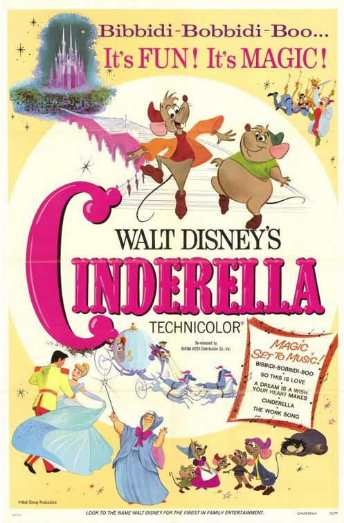the movie poster: Cinderella (1950)