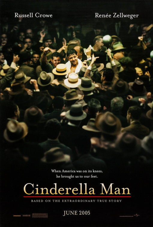 the movie poster: Cinderella Man (2005)