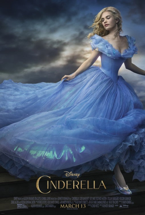 1000 piece jigsaw puzzle for the movie poster: Cinderella (2015) ver2