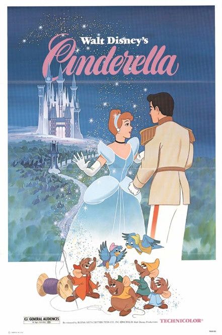 the movie poster: Cinderella (1950) ver4