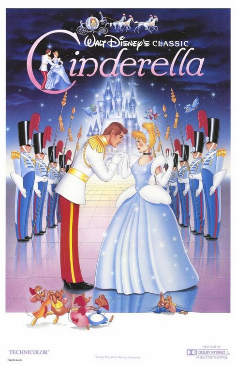 the movie poster: Cinderella (1950) ver5