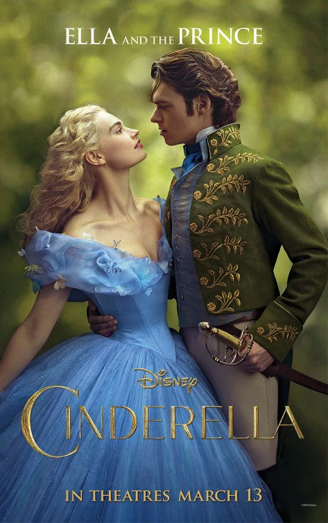 1000 piece jigsaw puzzle for the movie poster: Cinderella (2015) ver5