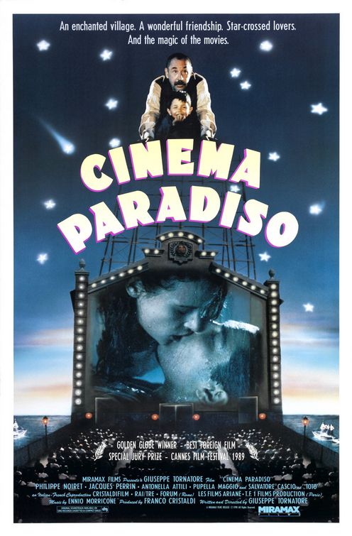the movie poster: Cinema Paradiso (1990)