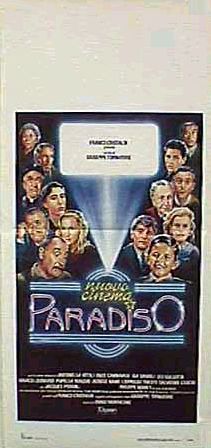the movie poster: Cinema Paradiso (1990) ver2