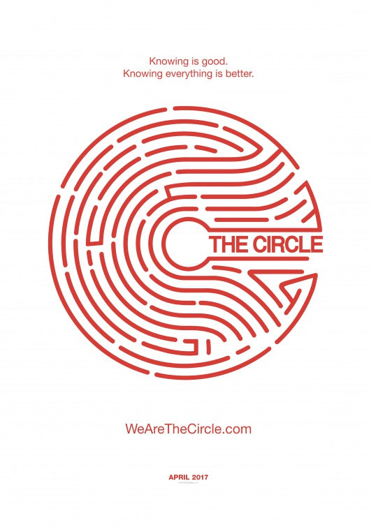 1000 piece jigsaw puzzle for the movie poster: The Circle (2017)