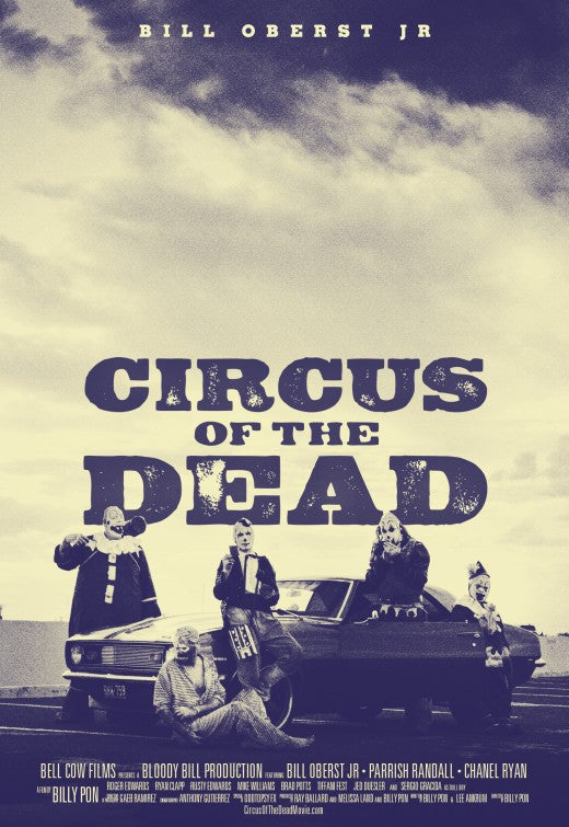 1000 piece jigsaw puzzle for the movie poster: Circus of the Dead (2014)