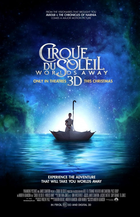 1000 piece jigsaw puzzle for the movie poster: Cirque du Soleil: Worlds Away (2012) ver2