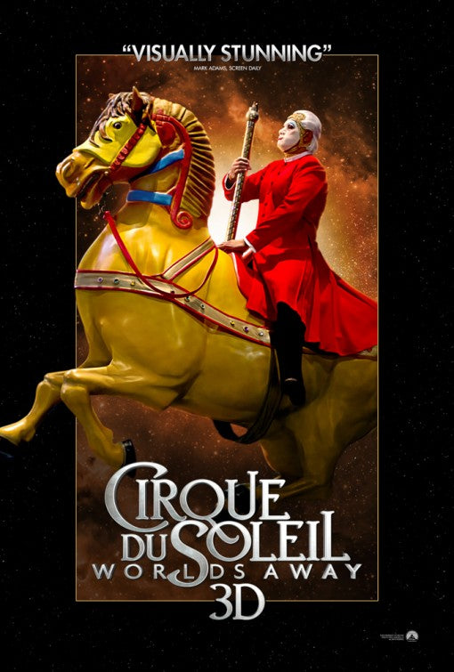 1000 piece jigsaw puzzle for the movie poster: Cirque du Soleil: Worlds Away (2012) ver8