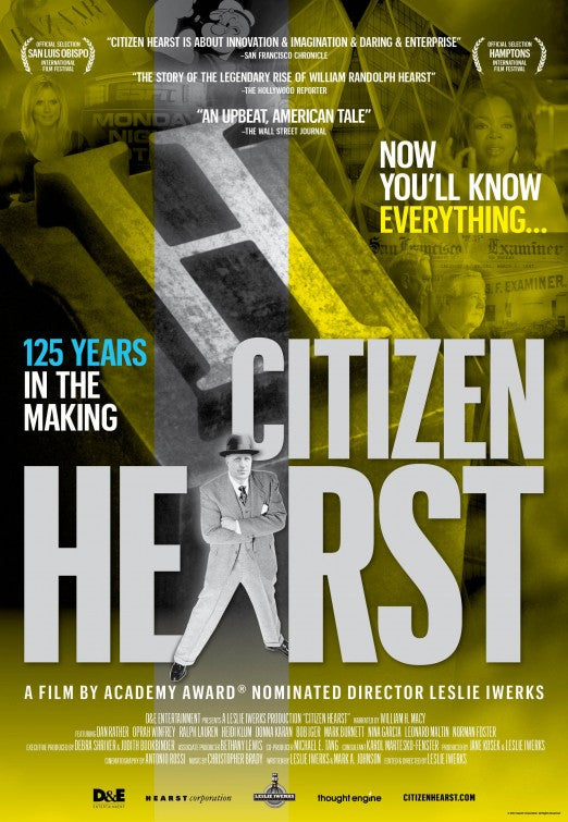 1000 piece jigsaw puzzle for the movie poster: Citizen Hearst (2012)