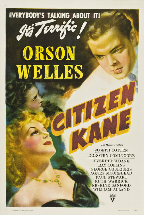 the movie poster: Citizen Kane (1941)