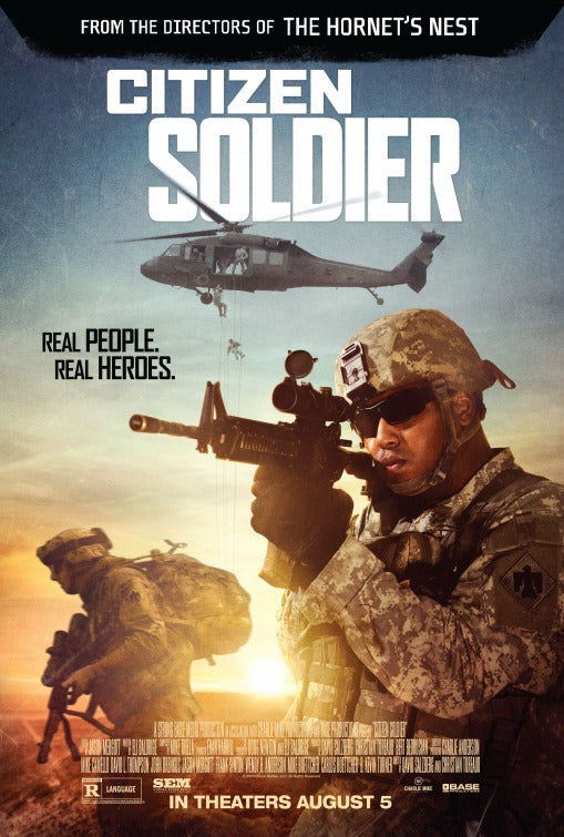 1000 piece jigsaw puzzle for the movie poster: Citizen Soldier (2016)