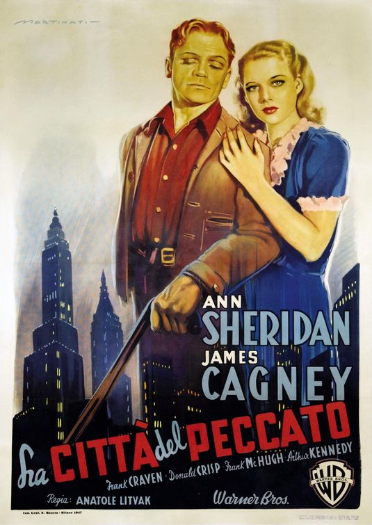 the movie poster: City for Conquest (1940) ver3