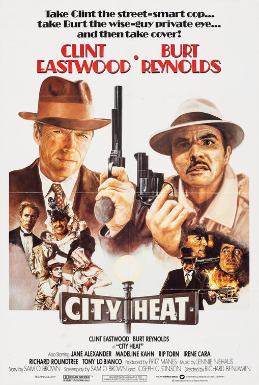 the movie poster: City Heat (1984) ver2